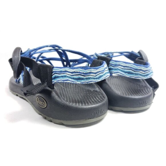 Chaco Women's Size 6 ZX3 Sports Sandals Blue - Picture 6 of 8